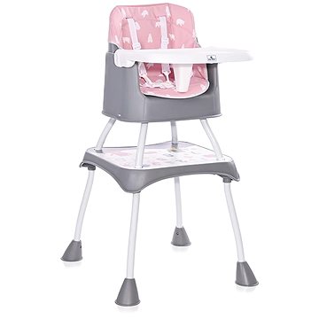 Lorelli Jídelní židlička 3v1 Trick Pink Bears