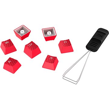 HyperX Rubber Keycaps, červená (US)