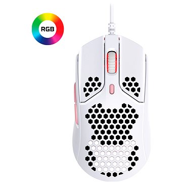 E-shop HyperX Pulsefire Haste White/Pink Gaming Mouse