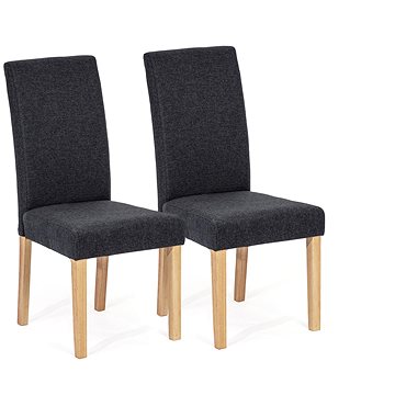 Jídelní židle SIMPLE antracit, set 2 ks