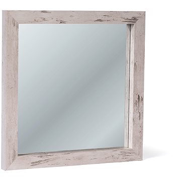 Nástěnné zrcadlo DIA, béžová, 60 x 60 x 4 cm