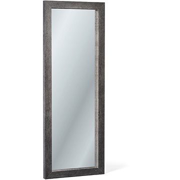 Nástěnné zrcadlo LUCAS, šedá, 124 x 47 x 2 cm