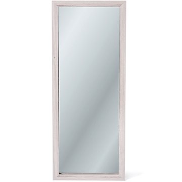 Nástěnné zrcadlo BJORN, bílá, 148 x 60 x 4 cm