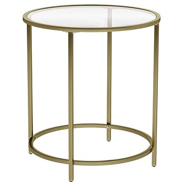 Odkládací stolek Einat, 55 cm, zlatá