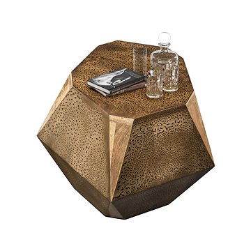 Danish Style Odkládací stolek Roa, 40 cm, hnědá