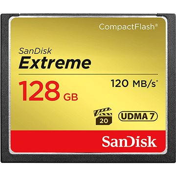 E-shop Sandisk Compact Flash 128GB Extreme
