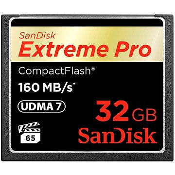 E-shop SanDisk Compact Flash 32 Gigabyte 1000X Extreme Pro