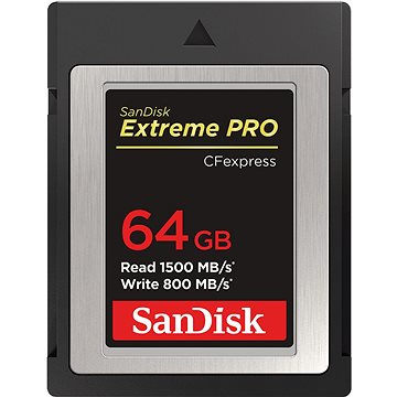 E-shop Sandisk Compact Flash Extreme PRO CF Express 64GB, Typ B