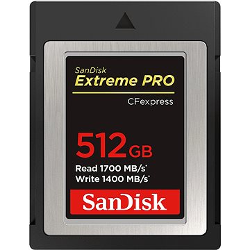 E-shop Sandisk Kompakt Flash Extreme PRO CF Express 512 GB, Typ B