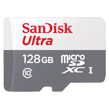 E-shop SanDisk microSDXC Ultra Lite 128 GB + SD-Adapter