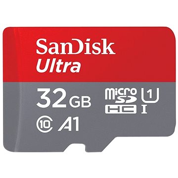 E-shop SanDisk microSDHC Ultra 32 GB + SD-Adapter