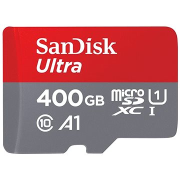 E-shop SanDisk microSDHC Ultra 400 GB + SD Adapter
