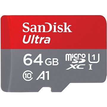 E-shop SanDisk MicroSDXC Ultra 64GB + SD-Adapter