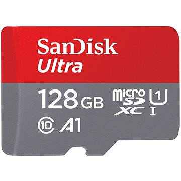 E-shop SanDisk MicroSDX Ultra 128GB + SD-Adapter