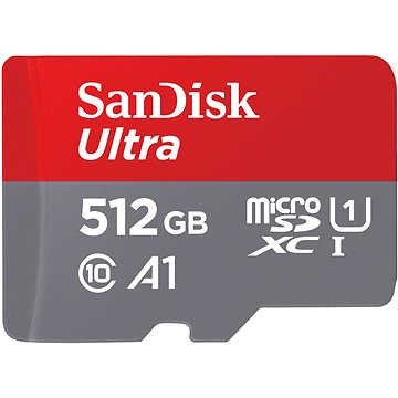 E-shop SanDisk MicroSDX Ultra 512GB + SD-Adapter