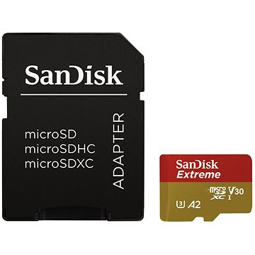 E-shop SanDisk MicroSDXC 400GB Extreme Pro UHS-I (V30) U3 + SD-Adapter