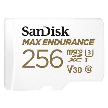 E-shop SanDisk microSDXC 256 GB Max Endurance + SD-Adapter