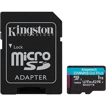 E-shop Kingston MicroSDXC 1TB Canvas Go! Plus + SD-Adapter