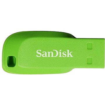 E-shop SanDisk Cruzer Blade 16 GB elektrisch grün