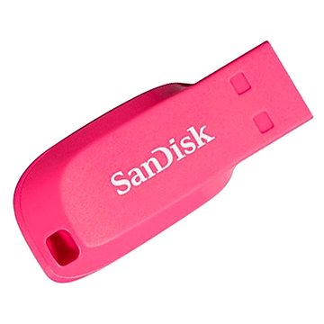 SanDisk Cruzer Blade 16GB elektricky růžová