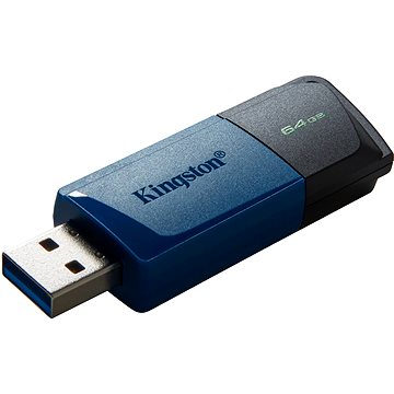 E-shop Kingston DataTraveler Exodia M 64GB, schwarz-blau