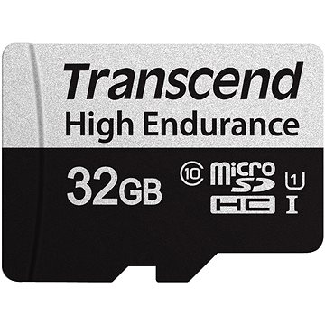 E-shop Transcend microSDHC 32GB 350V + SD-Adapter