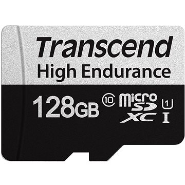 E-shop Transcend microSDXC 128 GB 350V + SD-Adapter