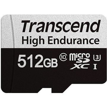E-shop Transcend microSDXC 512GB 350V + SD-Adapter