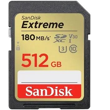 E-shop SanDisk SDXC Extreme 512GB