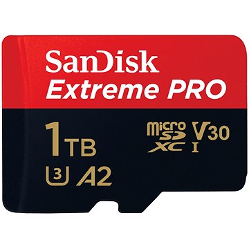 E-shop SanDisk microSDXC 1TB Extreme PRO + Rescue PRO Deluxe + SD-Adapter
