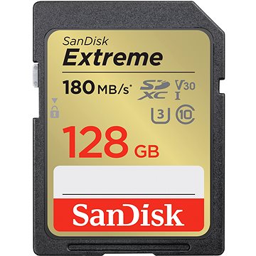 E-shop SanDisk SDXC 128GB Extreme + Rescue PRO Deluxe