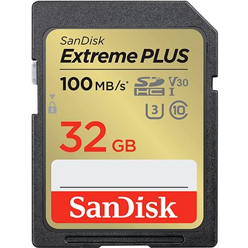 E-shop SanDisk SDHC 32GB Extreme PLUS + Rescue PRO Deluxe