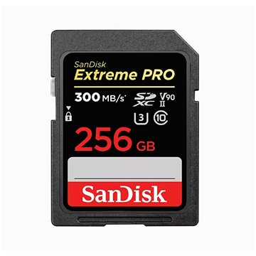 E-shop SanDisk SDXC 256GB Extreme PRO UHS-II