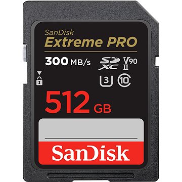 E-shop SanDisk SDXC 512GB Extreme PRO UHS-II
