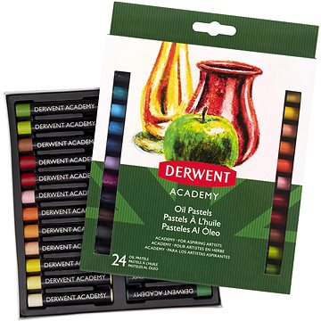 E-shop DERWENT Academy Ölpastellfarben-Set 24 Farben