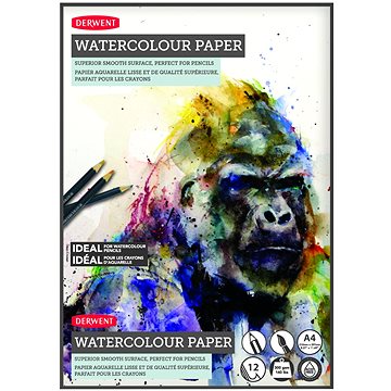 E-shop DERWENT Watercolour Paper A4 / 12 Blatt / 300g/m2