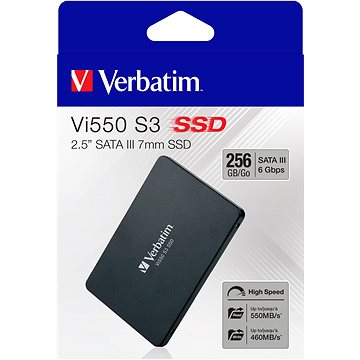 E-shop Verbatim VI550 S3 2,5" SSD - 256 GB