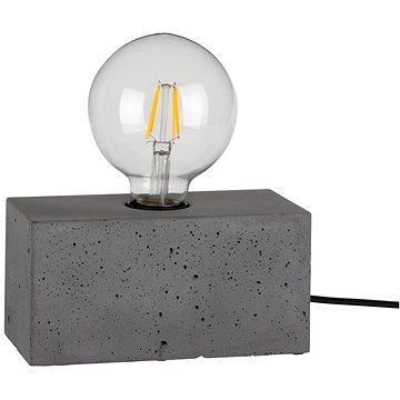 Stolní lampa STRONG DOUBLE 1xE27/25W/230V beton