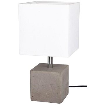 Stolní lampa STRONG SQUARE 1xE27/25W/230V beton