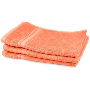 Dommio bambusový ručník 30×50 cm lososový