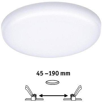 Paulmann 92392 - LED/17,5W IP44 Koupelnové podhledové svítidlo VARIFIT 230V