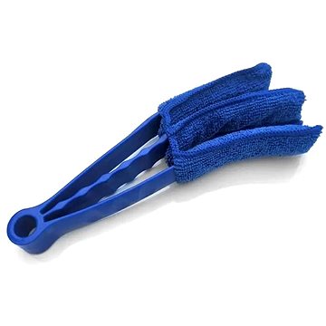 Surtep kartáč/čistič na žaluzie microfiber 22 cm modrá
