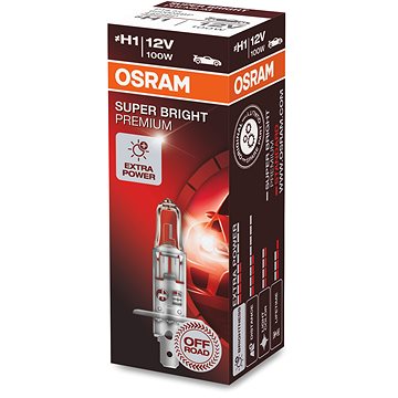 OSRAM Super Bright Premium H1, 12V, 100W, P14.5s
