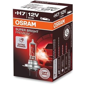 OSRAM Super Bright Premium, 12V, 80W, PX26d