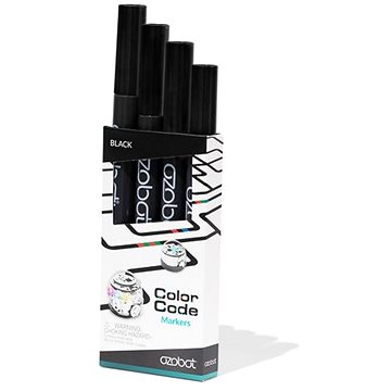E-shop Ozobot Set mit abwischbaren Markern - schwarz