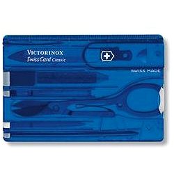 E-shop VICTORINOX SwissCard Classic translucent blau