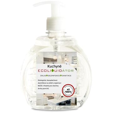 Ecoliquid Ecoliquidátor kuchyně, čisticí a dezinfekční prostředek, 500 ml
