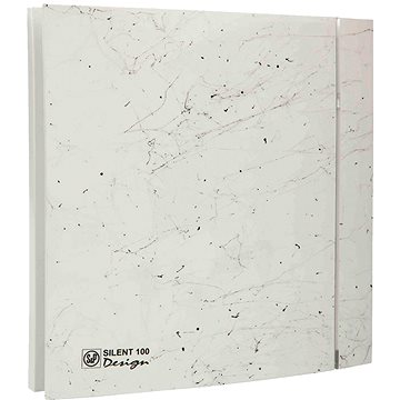 Soler&Palau SILENT 100 CZ Design Marble White 4C koupelnový, v barvě bílý mramor