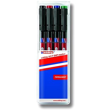 E-shop EDDING 141 F OHP Stift - Set mit 4 Farben