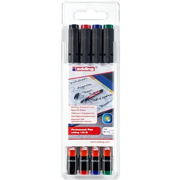 E-shop EDDING 142 M OHP Stift - Set mit 4 Farben